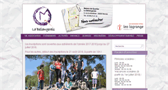 Desktop Screenshot of labellangerais.org