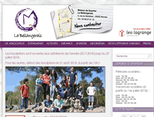 Tablet Screenshot of labellangerais.org